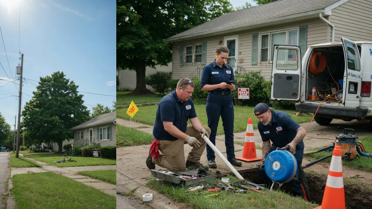 Sewer Line Repair in Carle Place, NY near me
